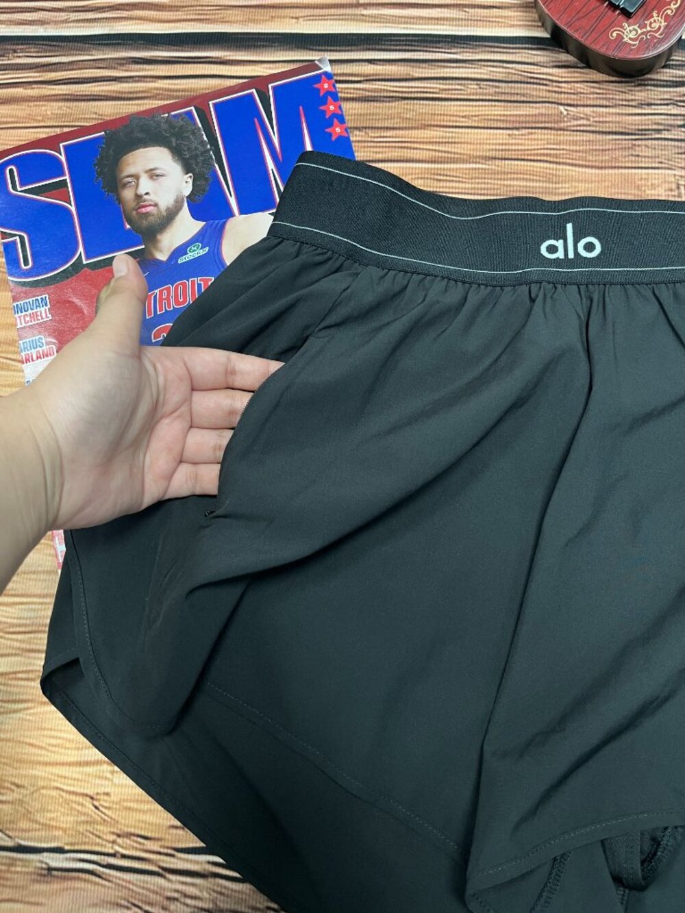 🖤Alo Yoga🍁 Match Point Short Black(XXS XS S M ) - Picture 5 of 8